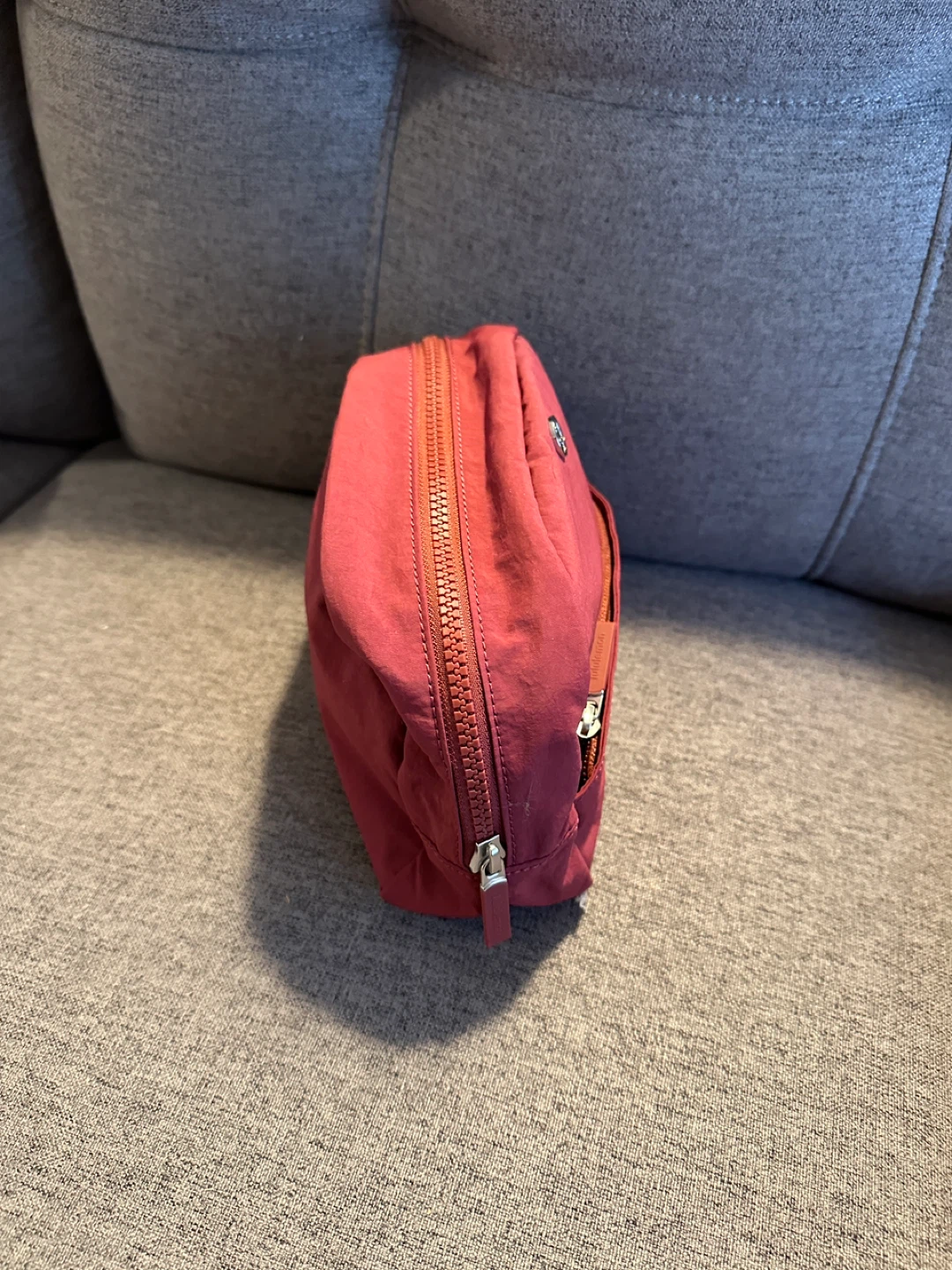 Lululemon Burgundy Red Cosmetic Bag - photo 5