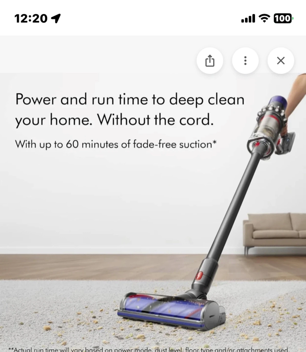 Dyson V11 Cordless Stick Vacuum
