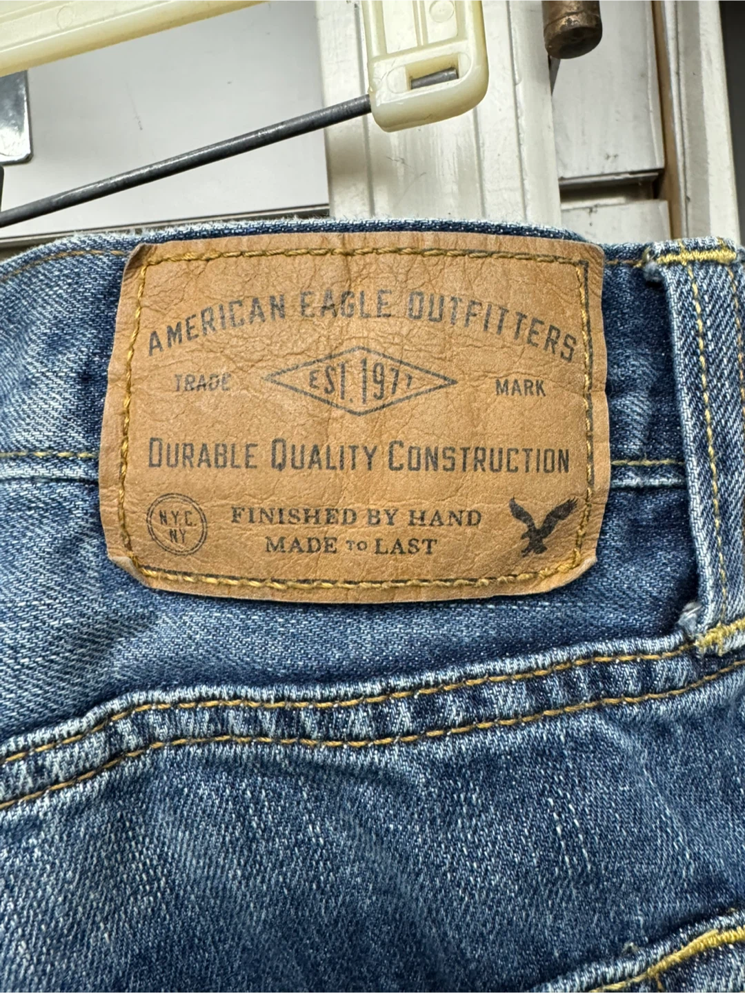 American Eagle Slim Straight Jeans - 34x30 - photo 4