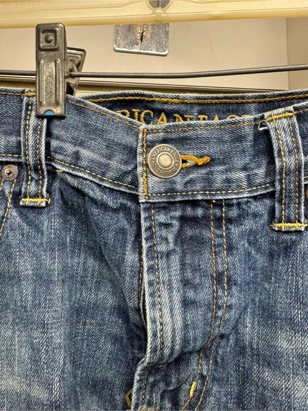 American Eagle Slim Straight Jeans - 34x30 - photo 2