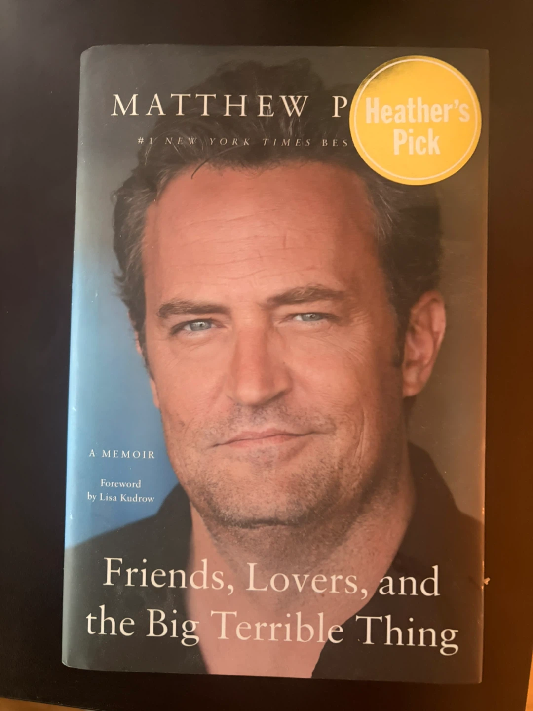 Matthew Perry Book - Friends, Lovers, and the big terrible thing