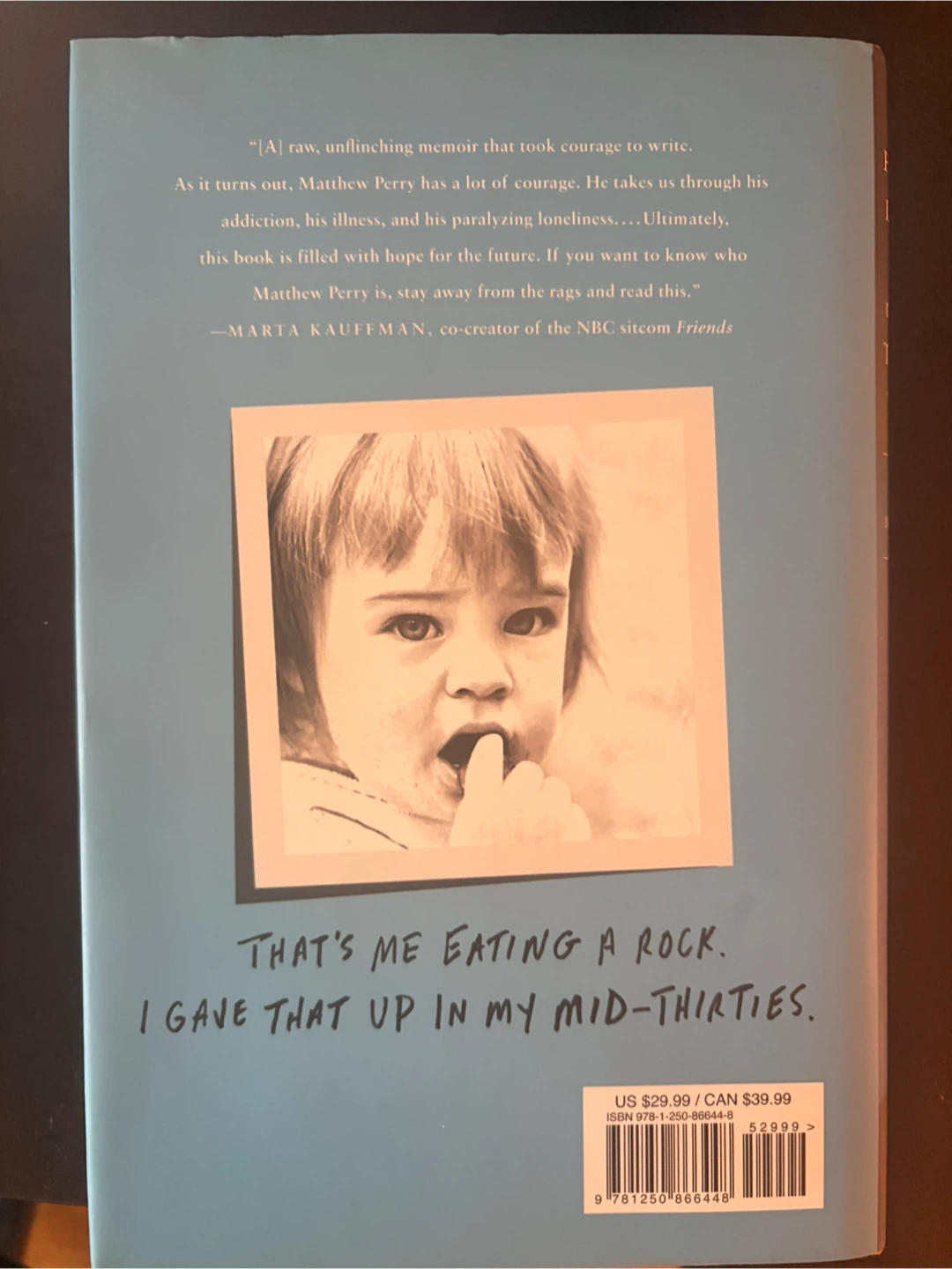 Matthew Perry Book - Friends, Lovers, and the big terrible thing - photo 2