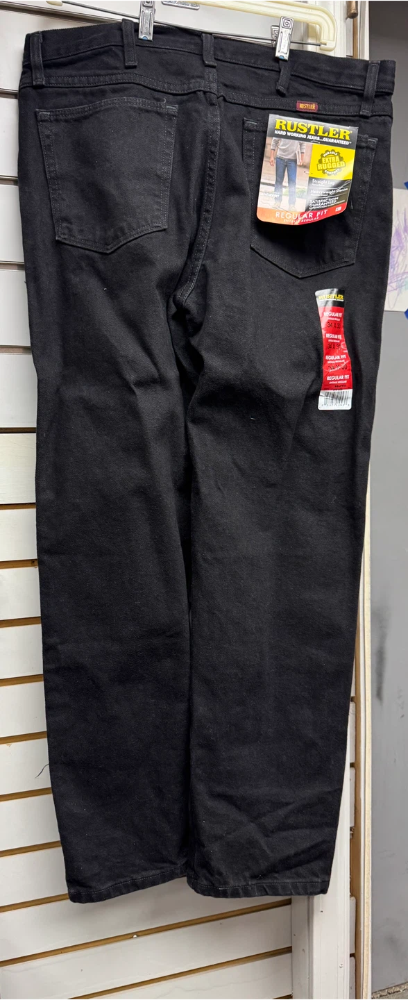 Rustler Regular Fit Jeans 34x30 Black - photo 3