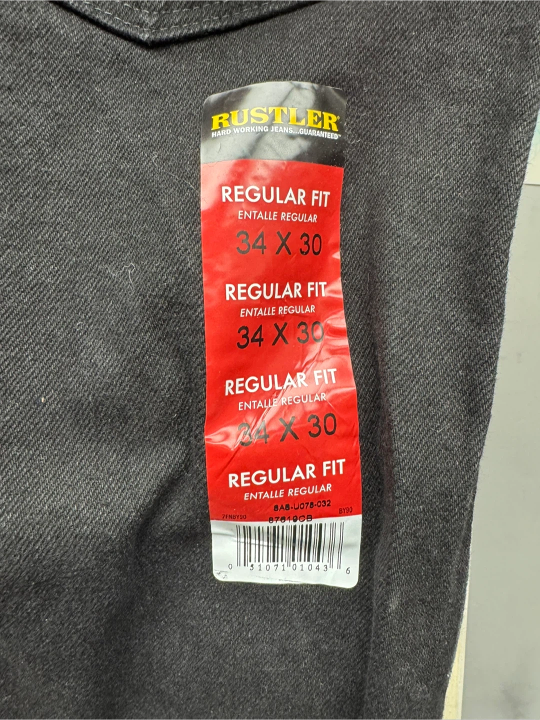 Rustler Regular Fit Jeans 34x30 Black - photo 5