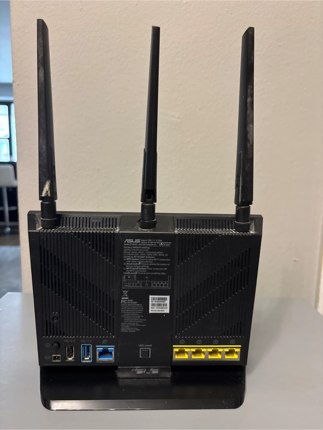 ASUS AC1900 Dual Band WiFi Router - photo 2