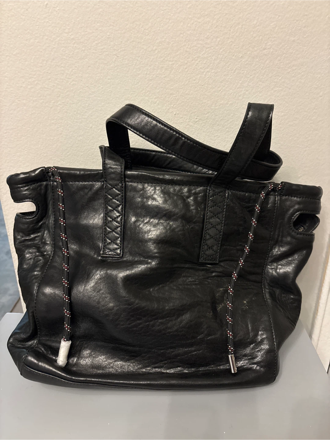 Zadig & Voltaire Black Leather Tote Bag - photo 2