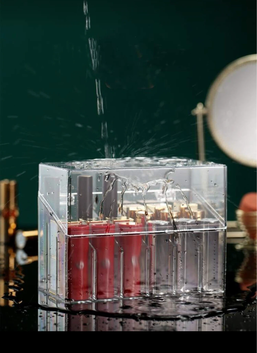 Acrylic Lipstick & Cosmetic Organizer - photo 2
