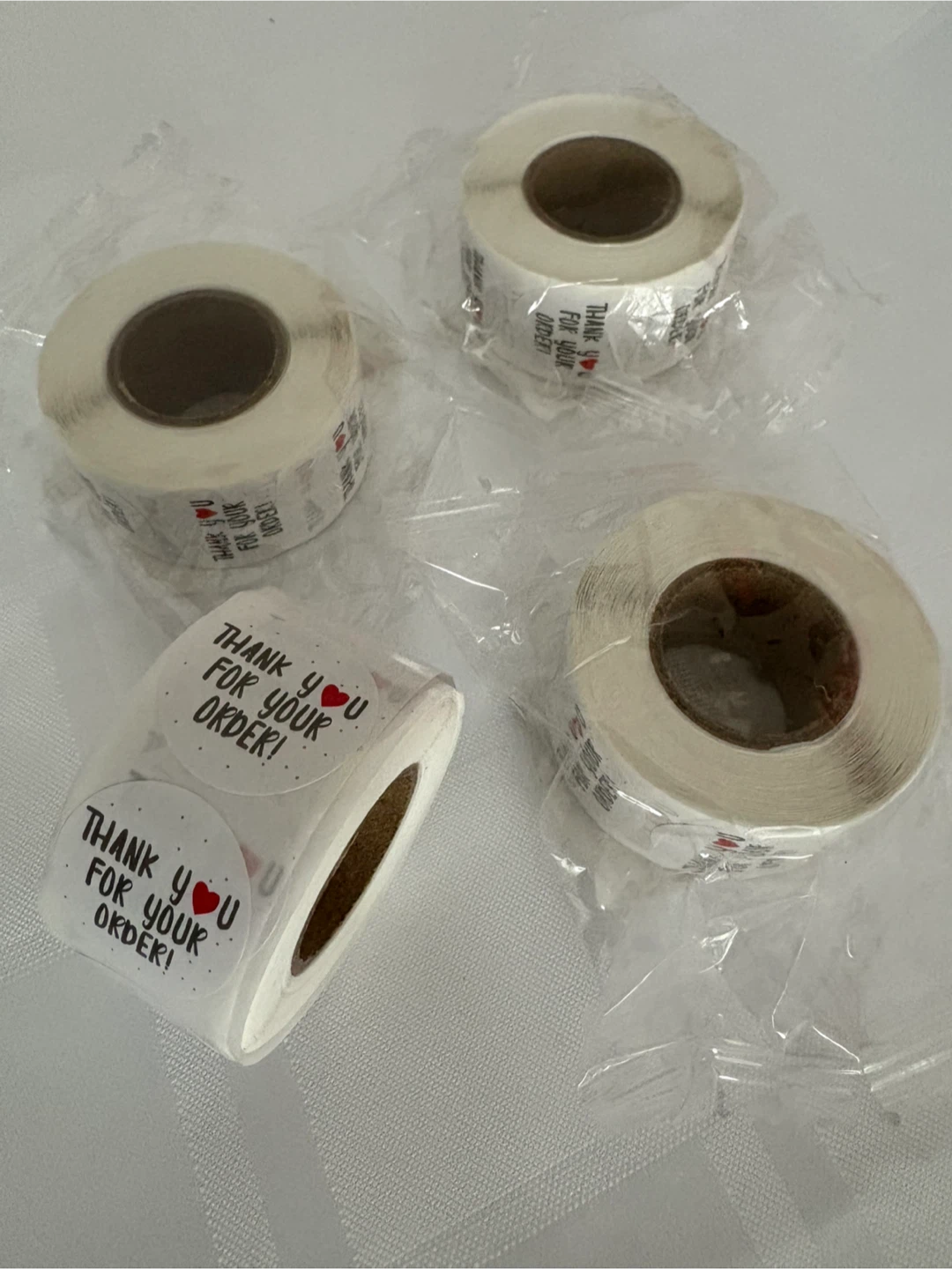 Thank You For Your Order Stickers (500 stickers in a roll) - photo 3