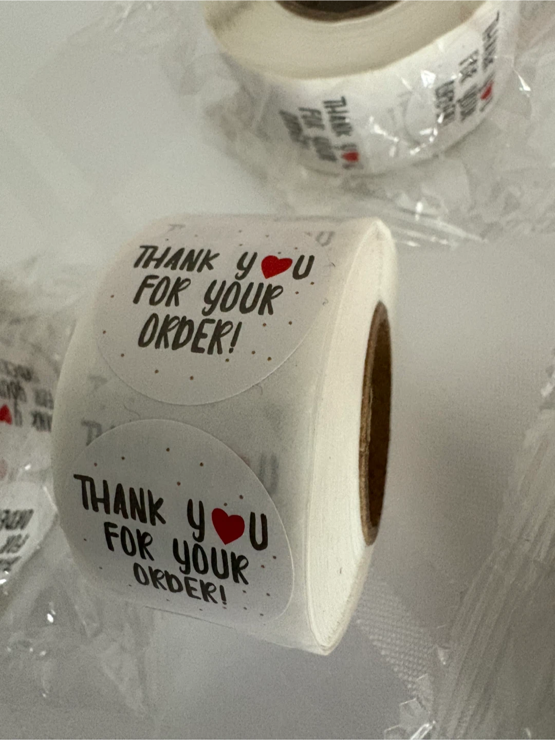 Thank You For Your Order Stickers (500 stickers in a roll)