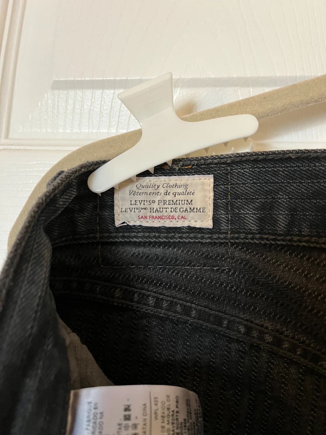 Levi's 501 Premium Black Jeans