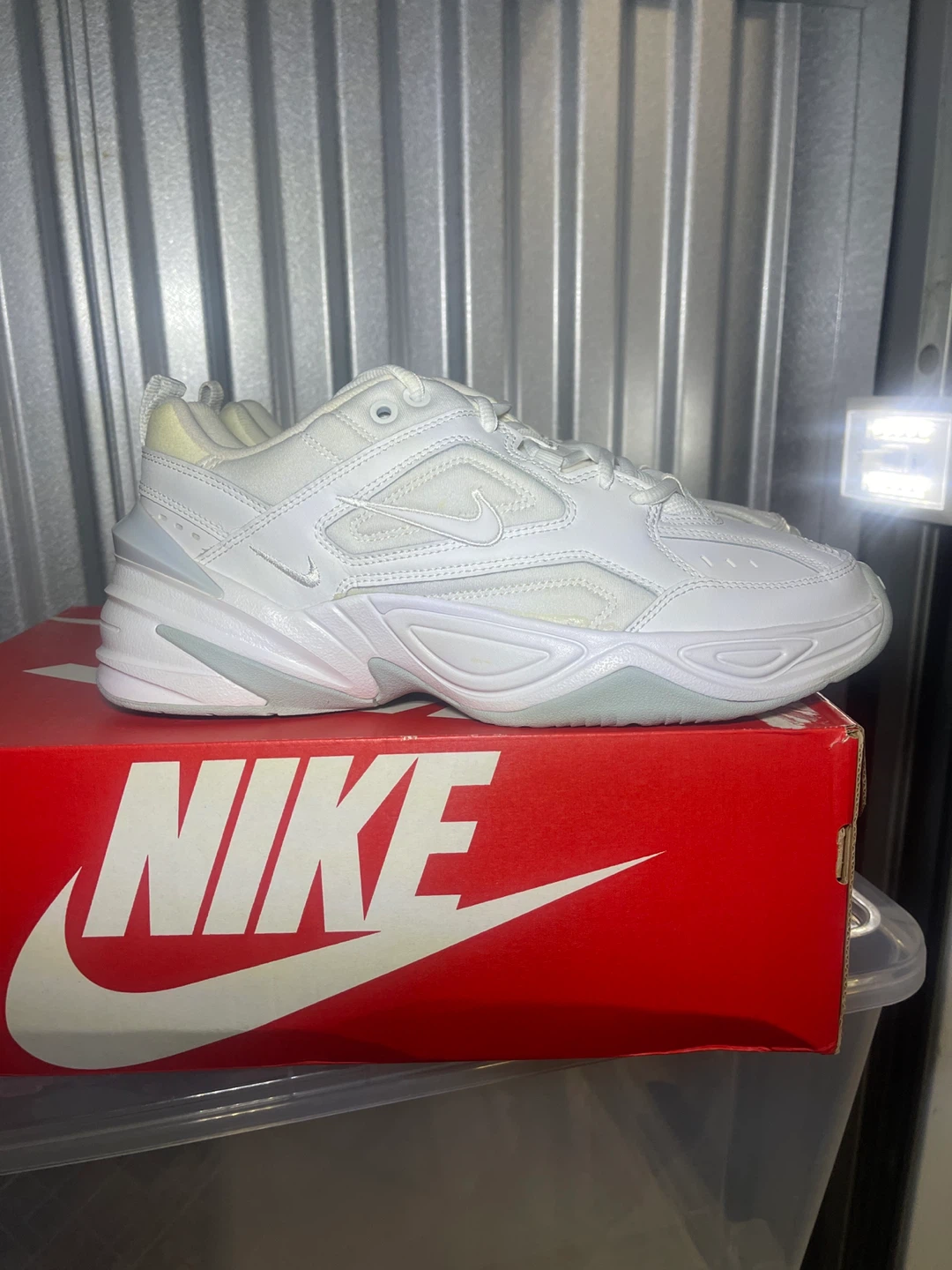 Nike M2K Tekno White, Size 8.5 - photo 2