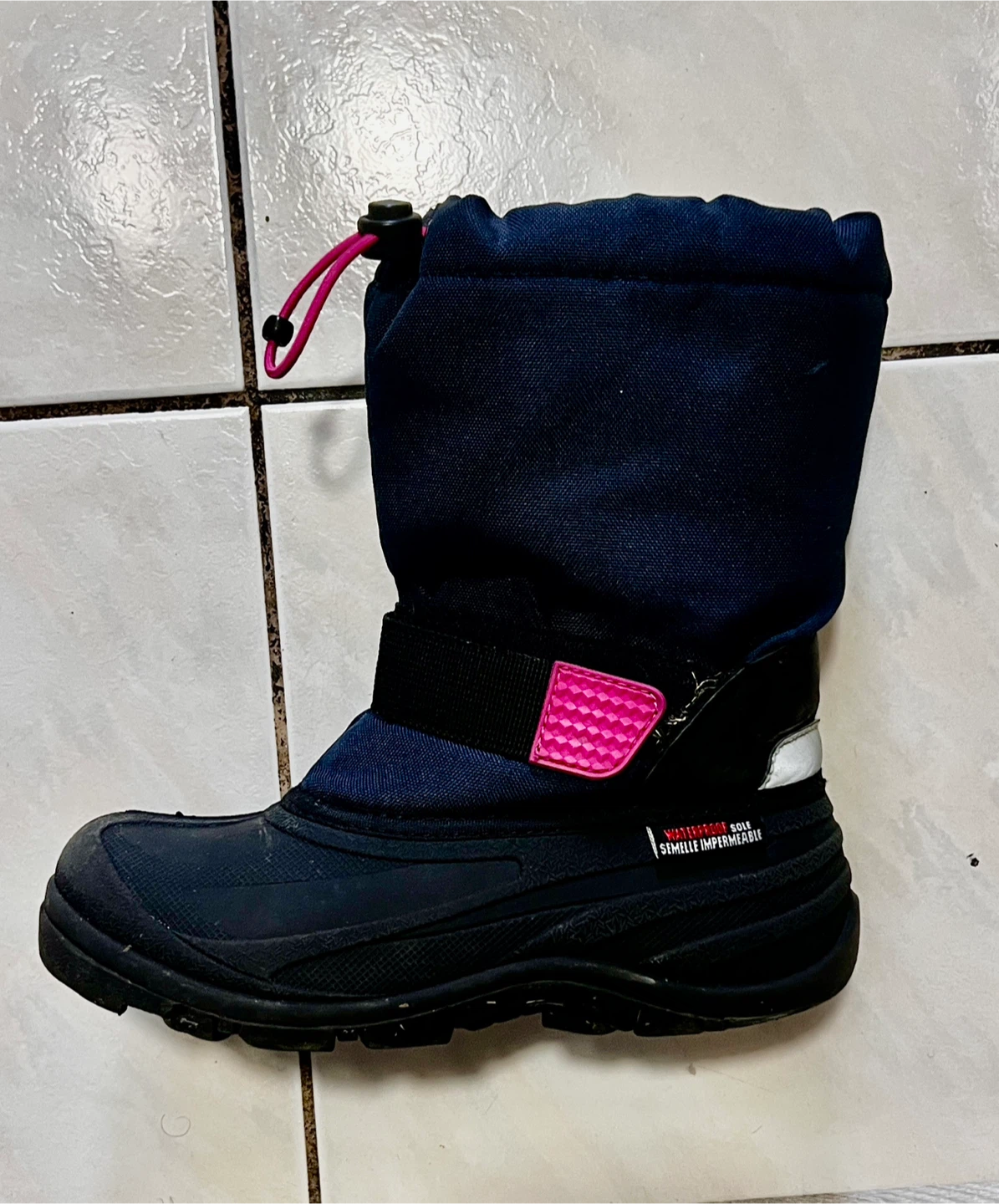 Kids' Winter Snow Boots - Size 3