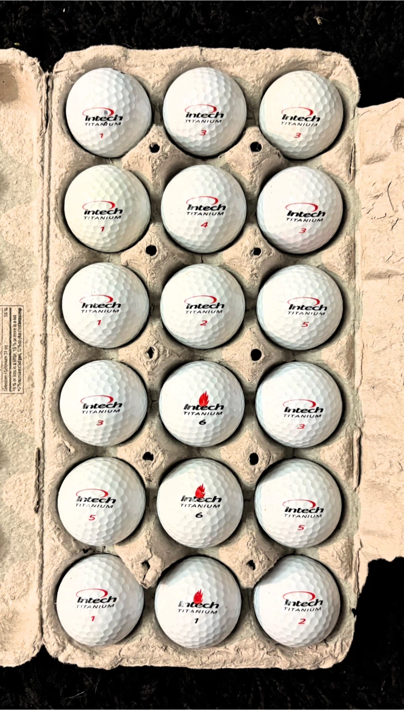 18 InTech Titanium Golf Balls - photo 2