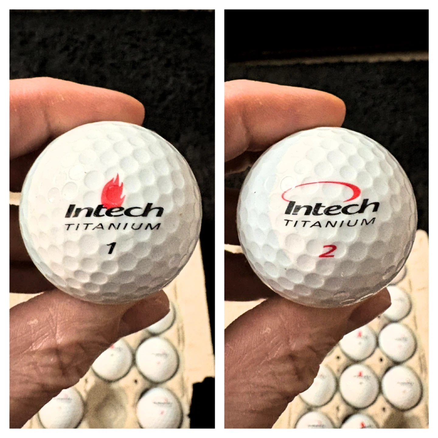 18 InTech Titanium Golf Balls - photo 3