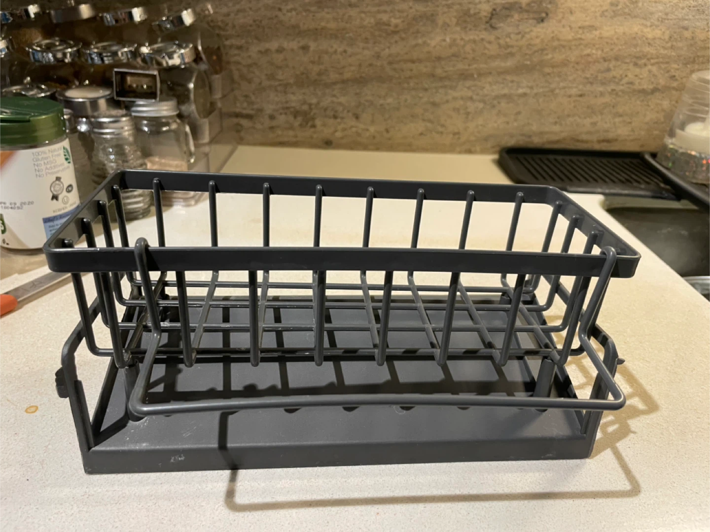 Grey Sink Caddy (plastic) - photo 2