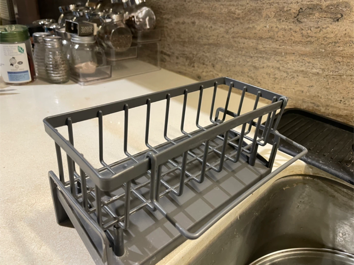 Grey Sink Caddy (plastic) - photo 3