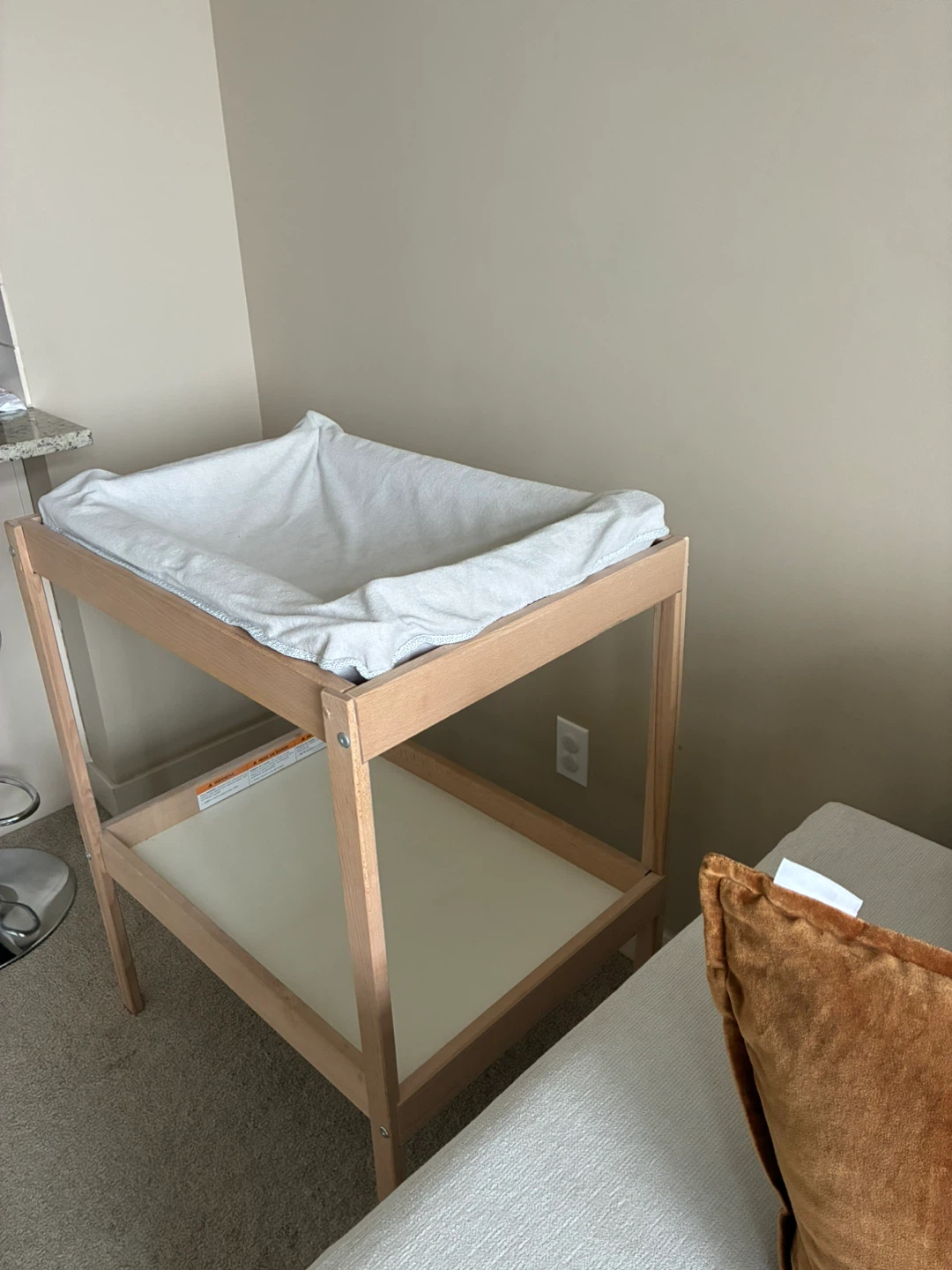 IKEA Changing table with babycare mat
