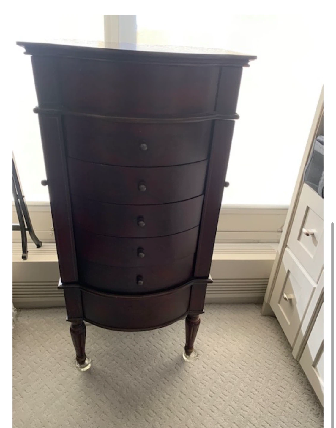 Jewelry Armoire - Dark Wood