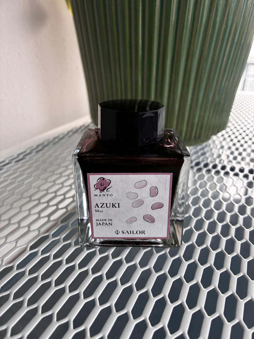 Sailor Manyo Azuki 50ml Fountain Pen Ink - photo 3