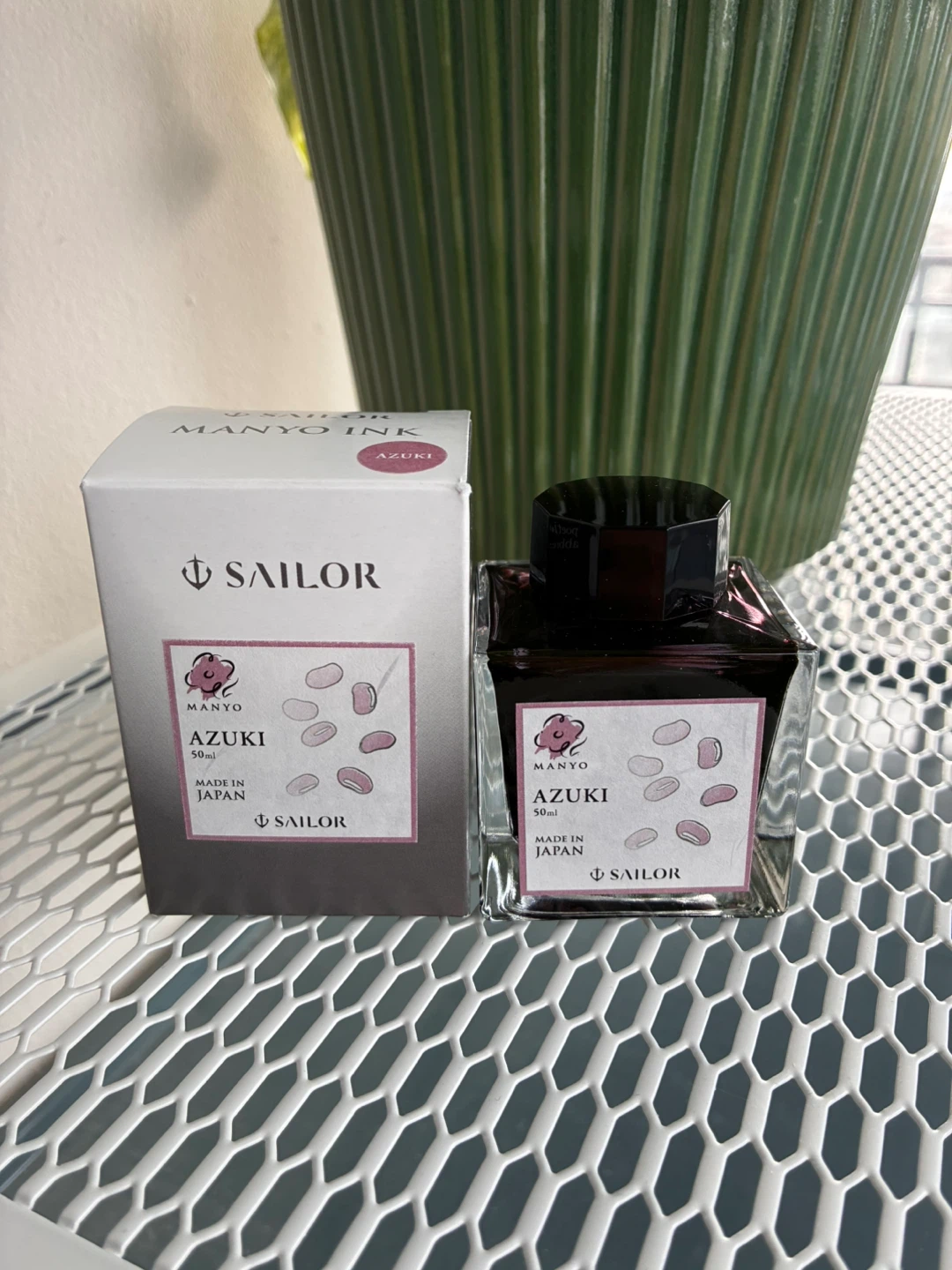 Sailor Manyo Azuki 50ml Fountain Pen Ink