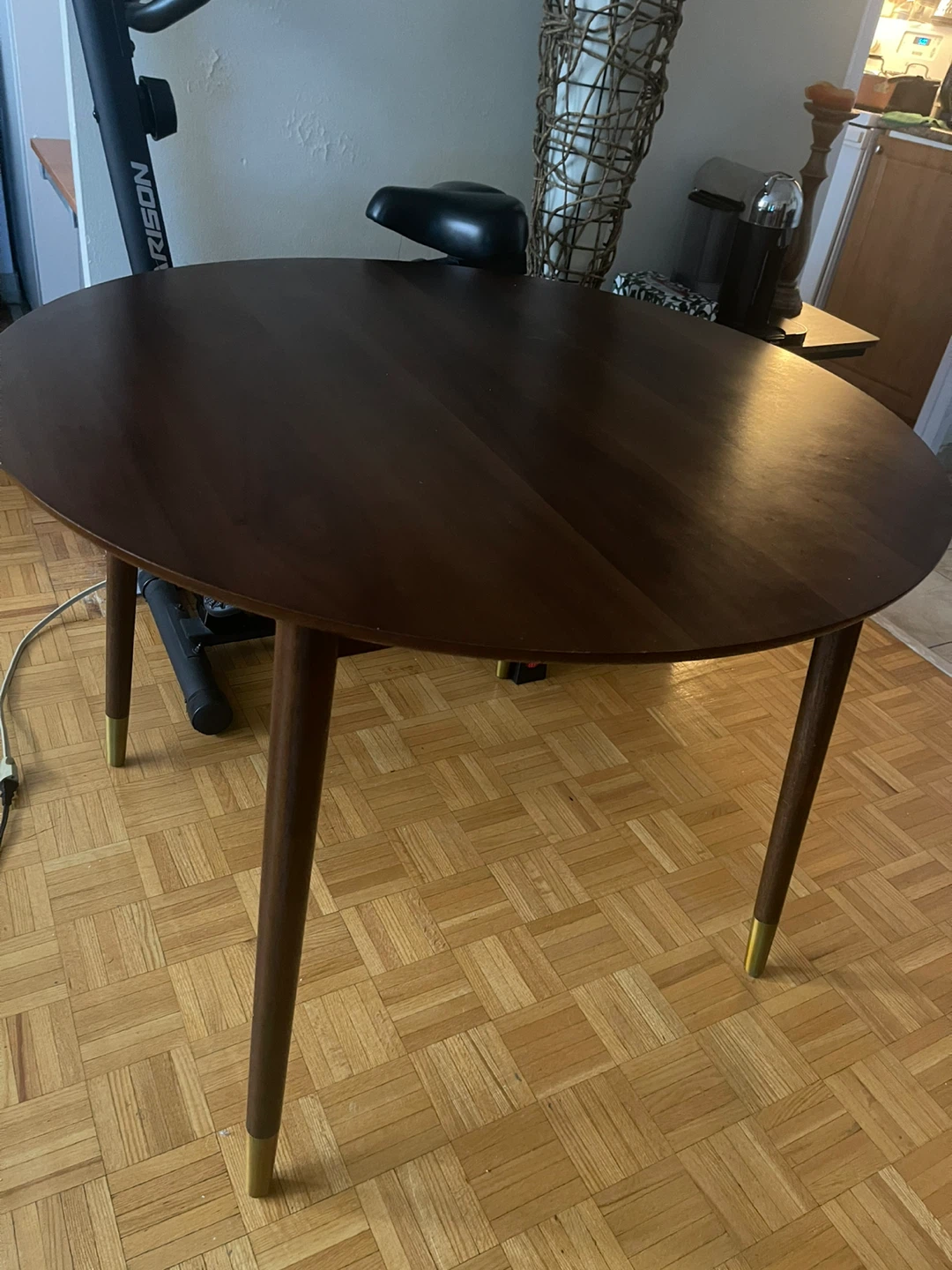Structube Round Wooden Table