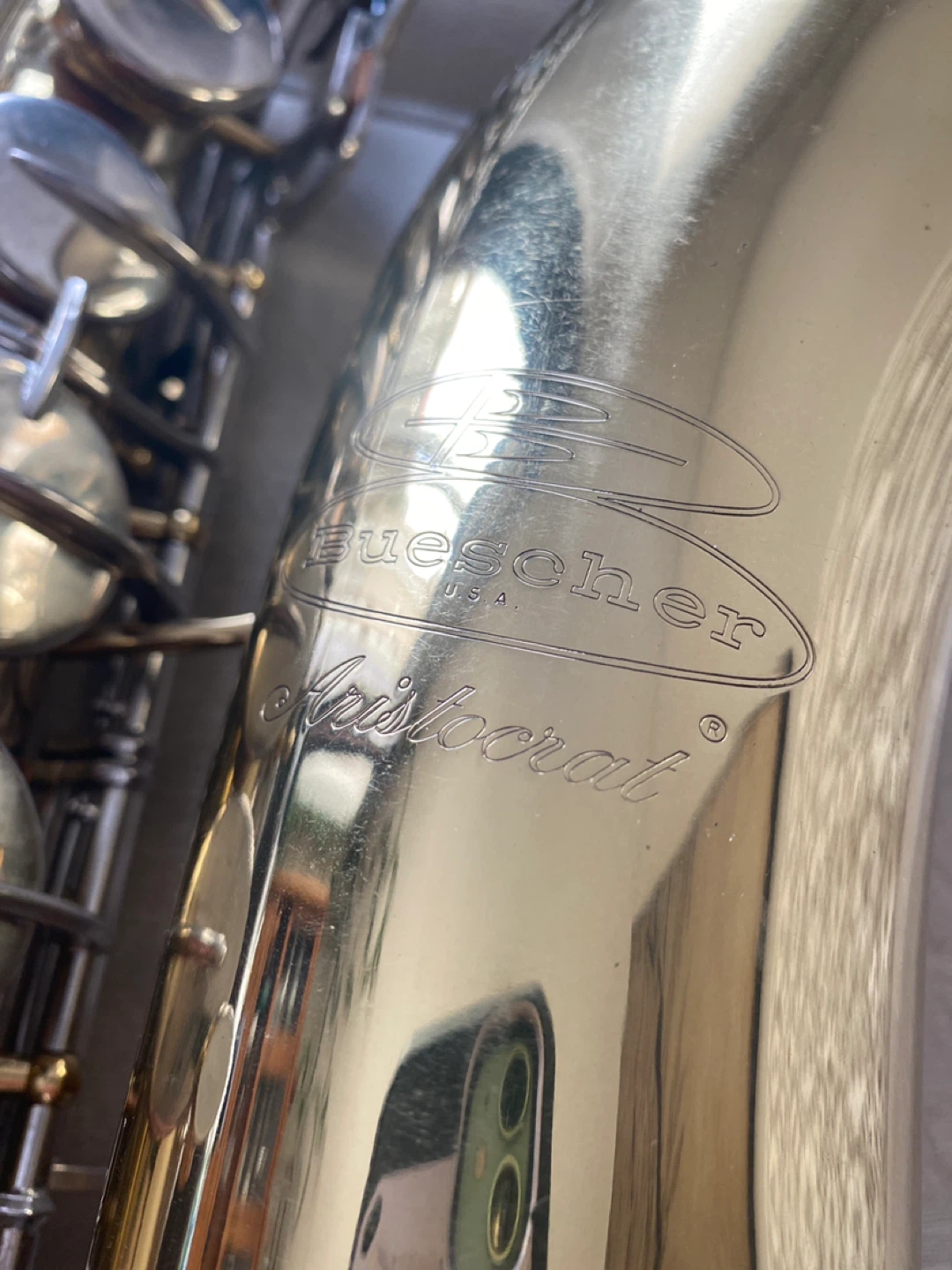 Buescher Aristocrat Tenor Saxophone - photo 2