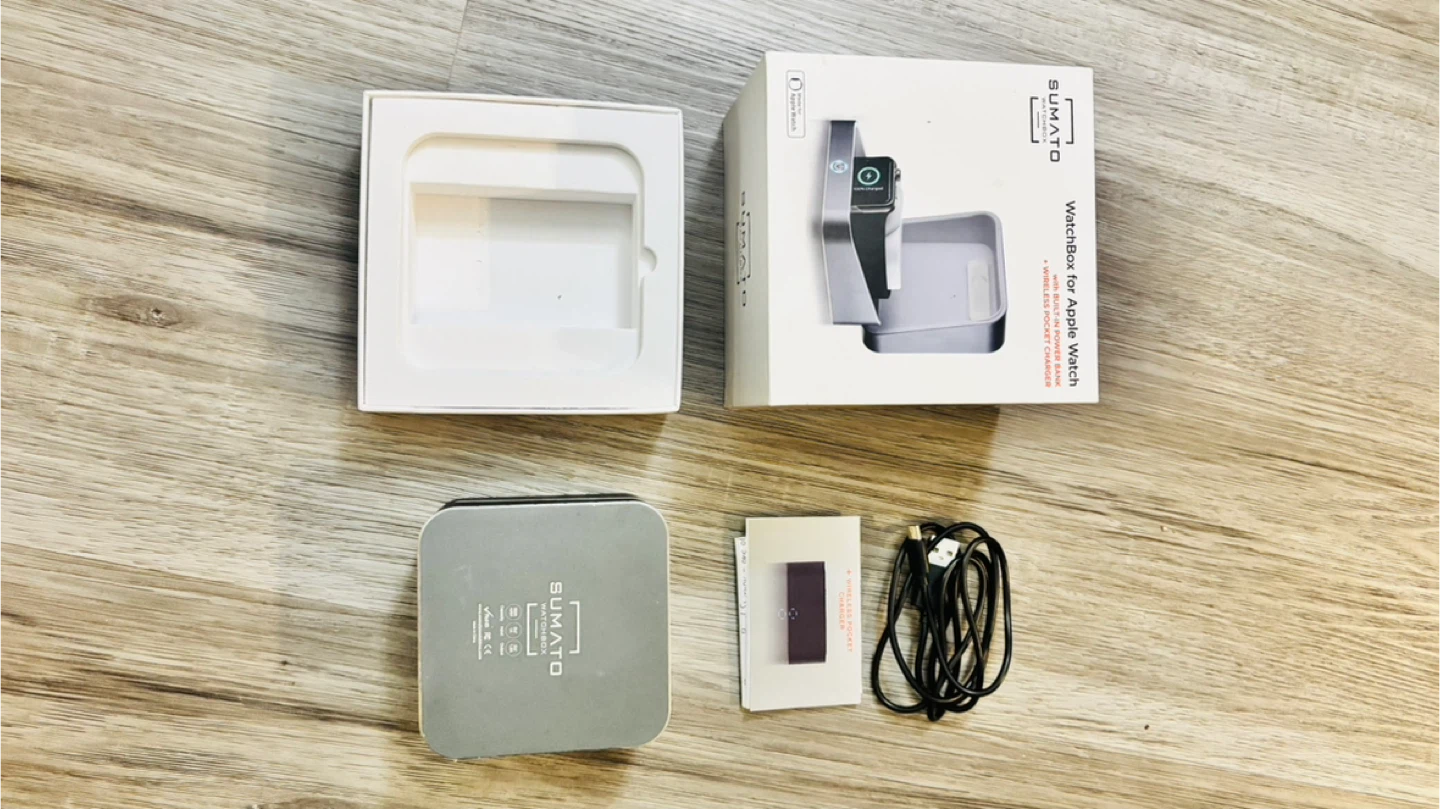 SUMATO WatchBox for Apple Watch w/ Charger - photo 4