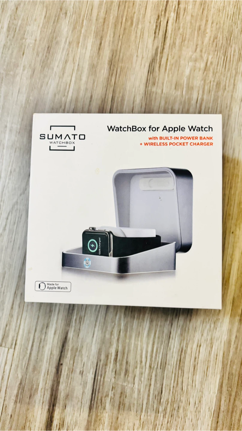SUMATO WatchBox for Apple Watch w/ Charger - photo 3