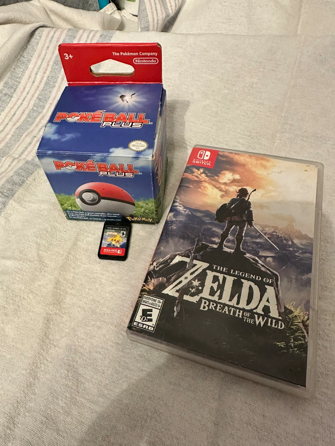 Nintendo Switch Games - Zelda & pokemon
