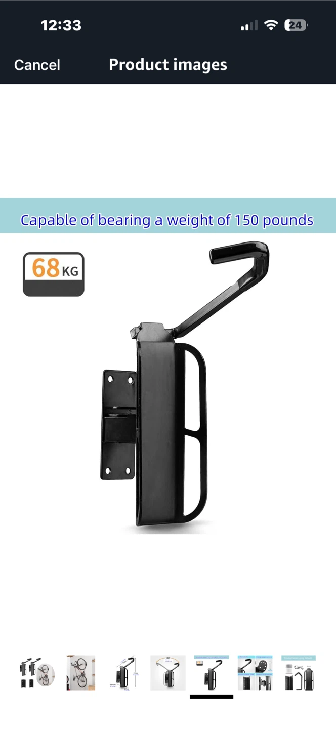 Bike Wall Mount Rack - New - photo 3