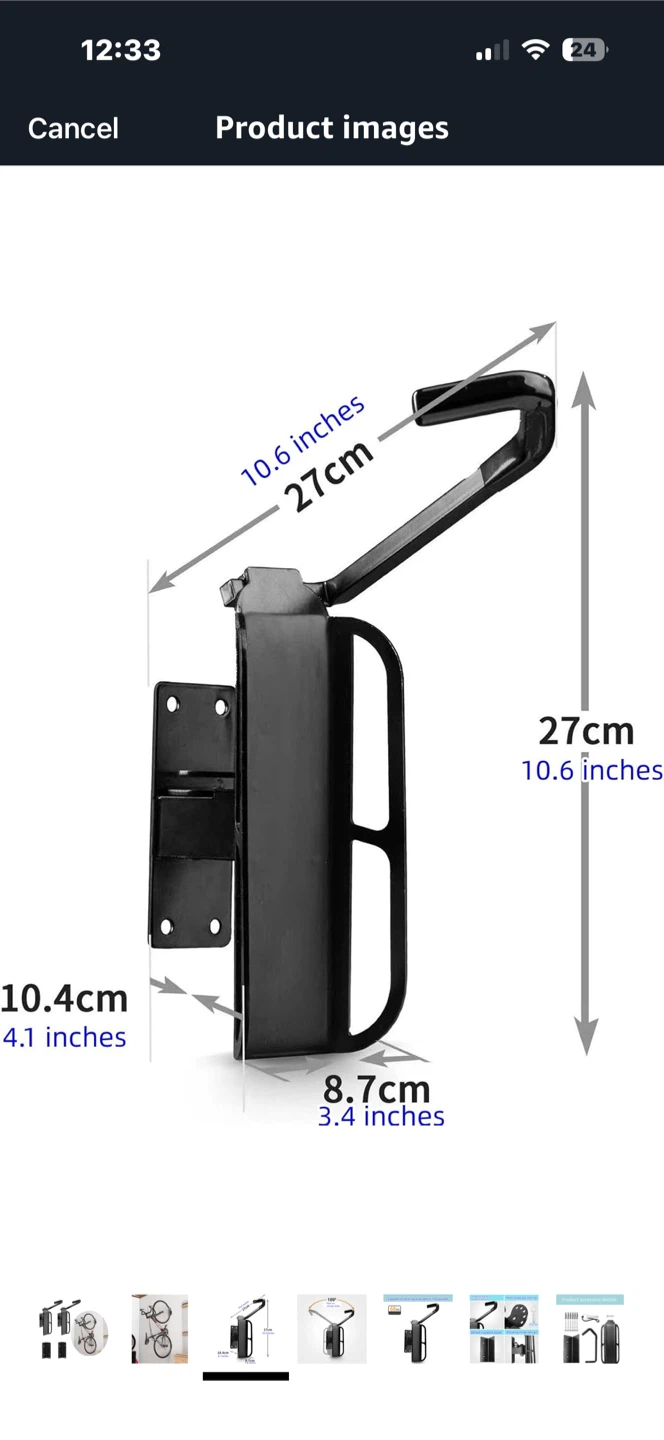 Bike Wall Mount Rack - New - photo 2