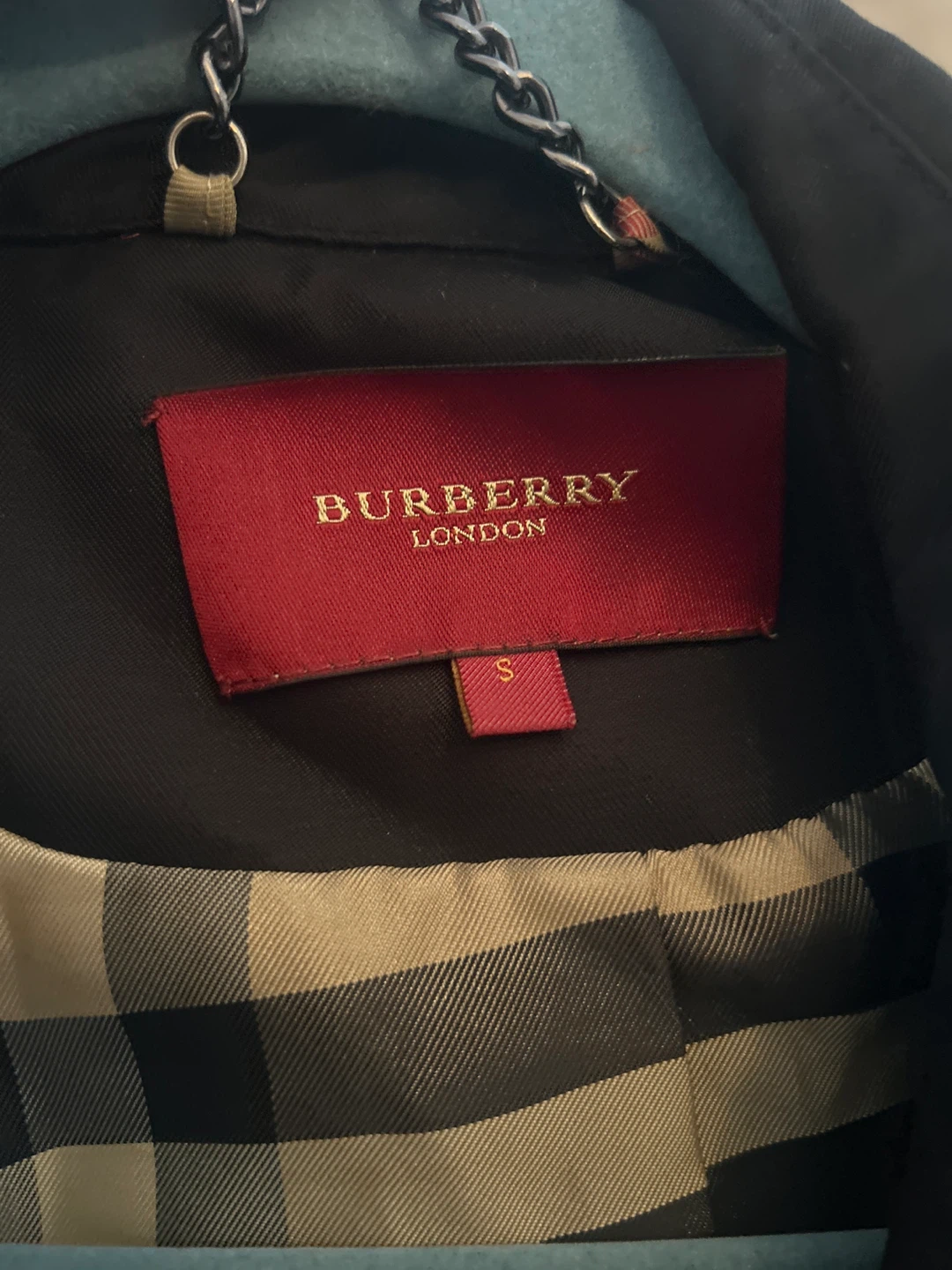 Burberry London Black Trench Coat Size S - photo 4