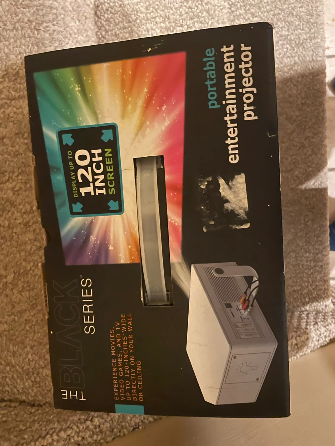 The Black Series Portable Entertainment Projector - photo 2