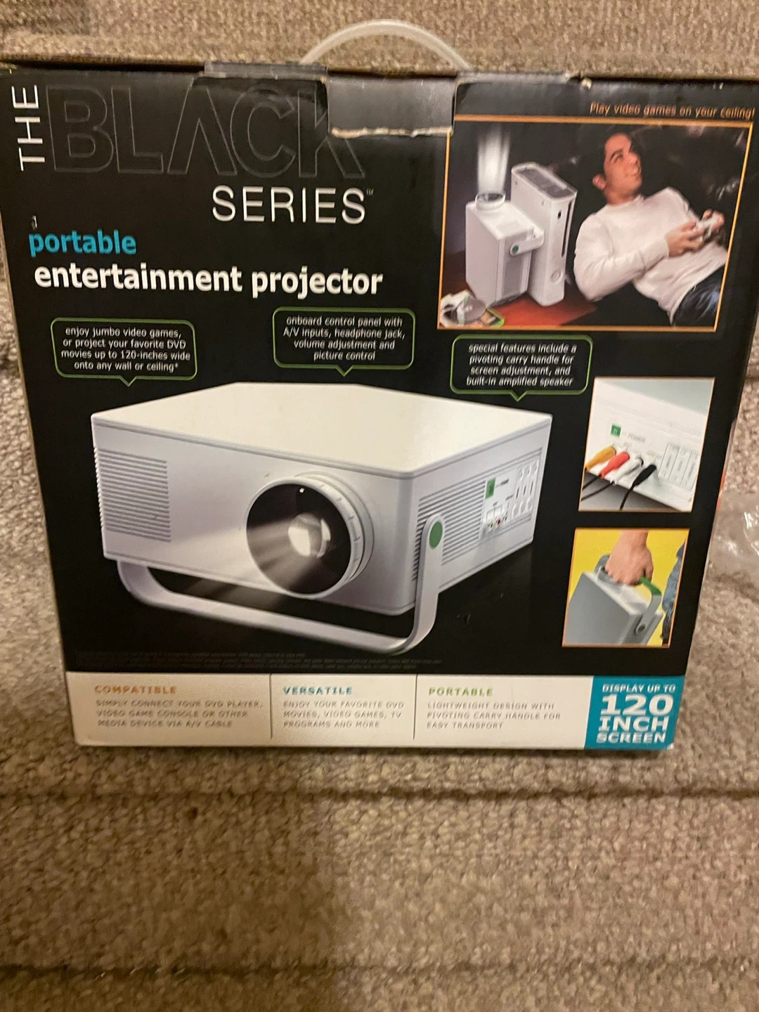 The Black Series Portable Entertainment Projector - photo 3