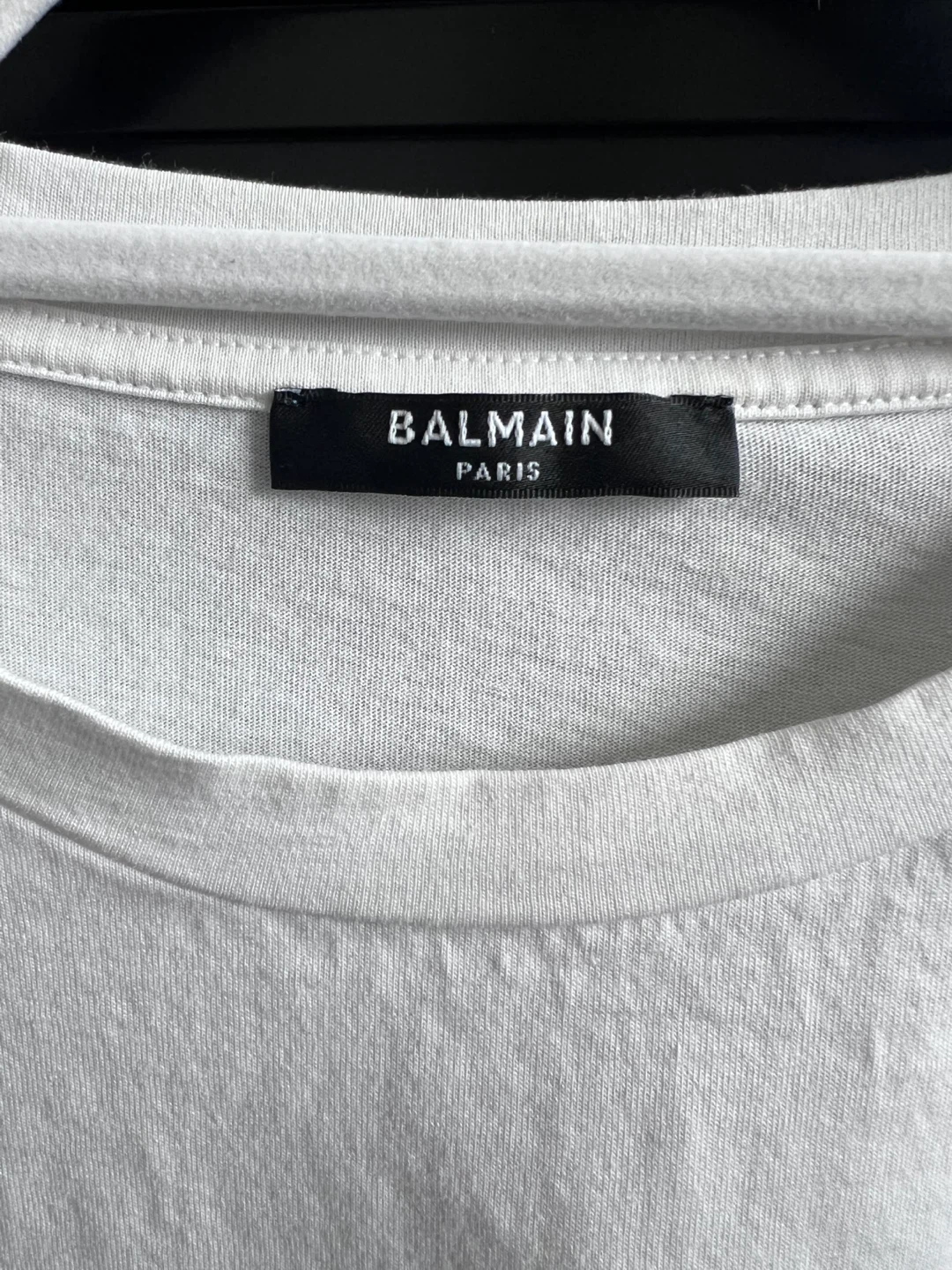Balmain Paris White T-Shirt - Size S - photo 4