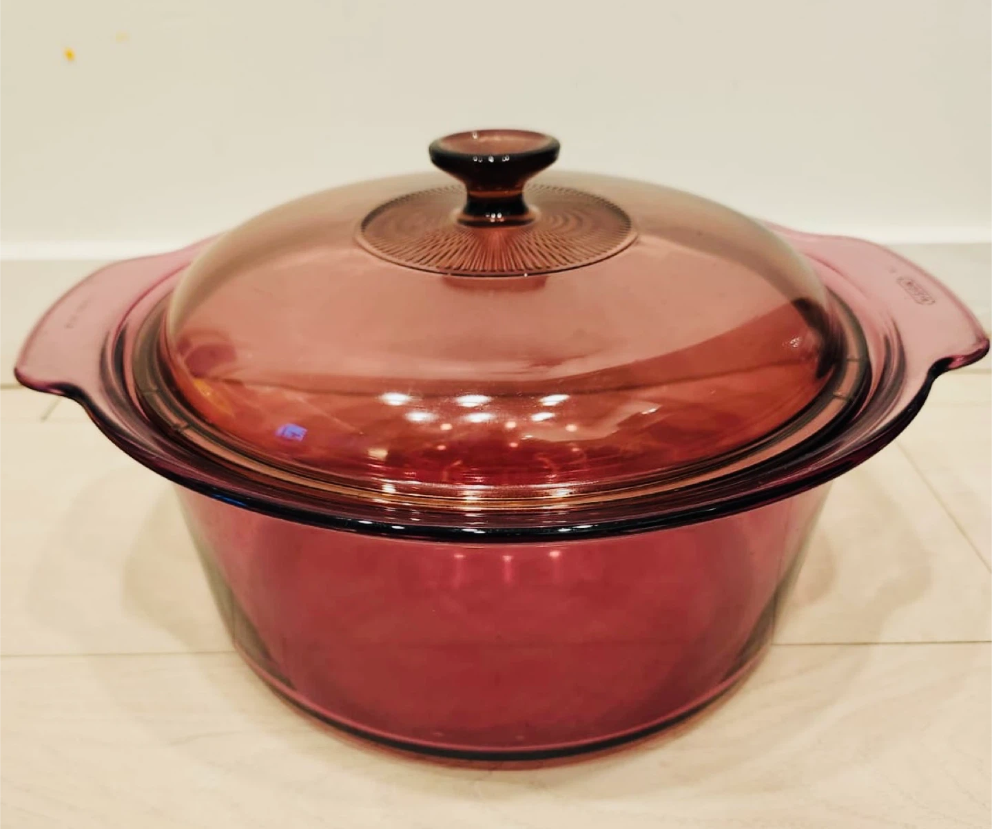 Corning Ware Vision Amber Glass Cookware