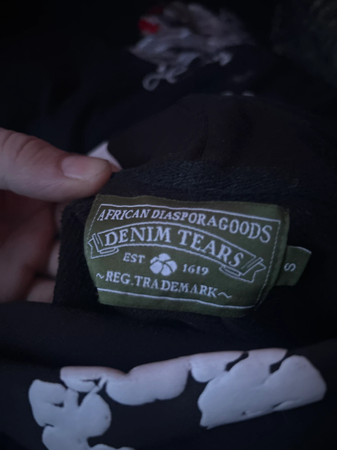 Denim Tears Hoodie Size S - photo 2