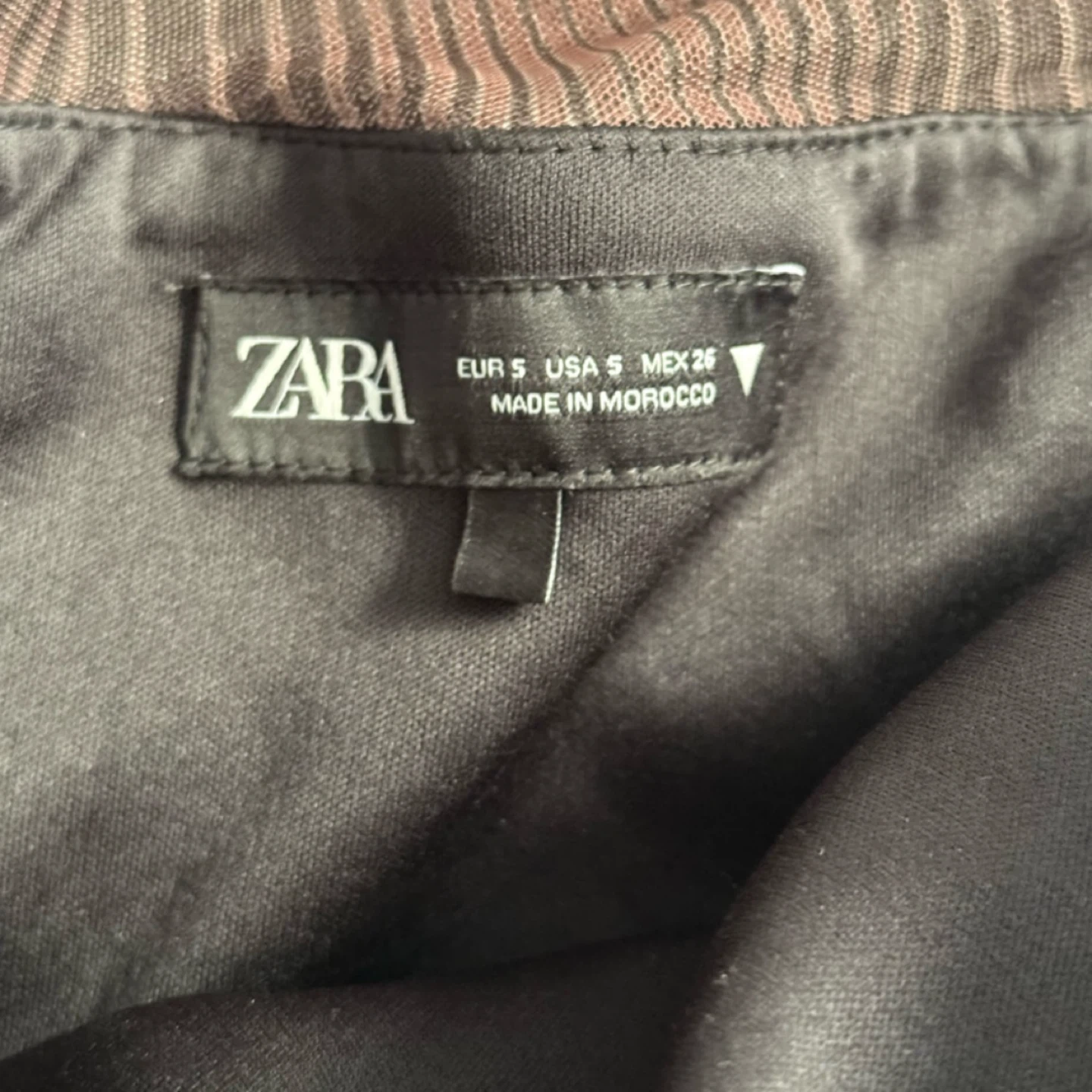 Zara Brown Corset Top - Size S - photo 4