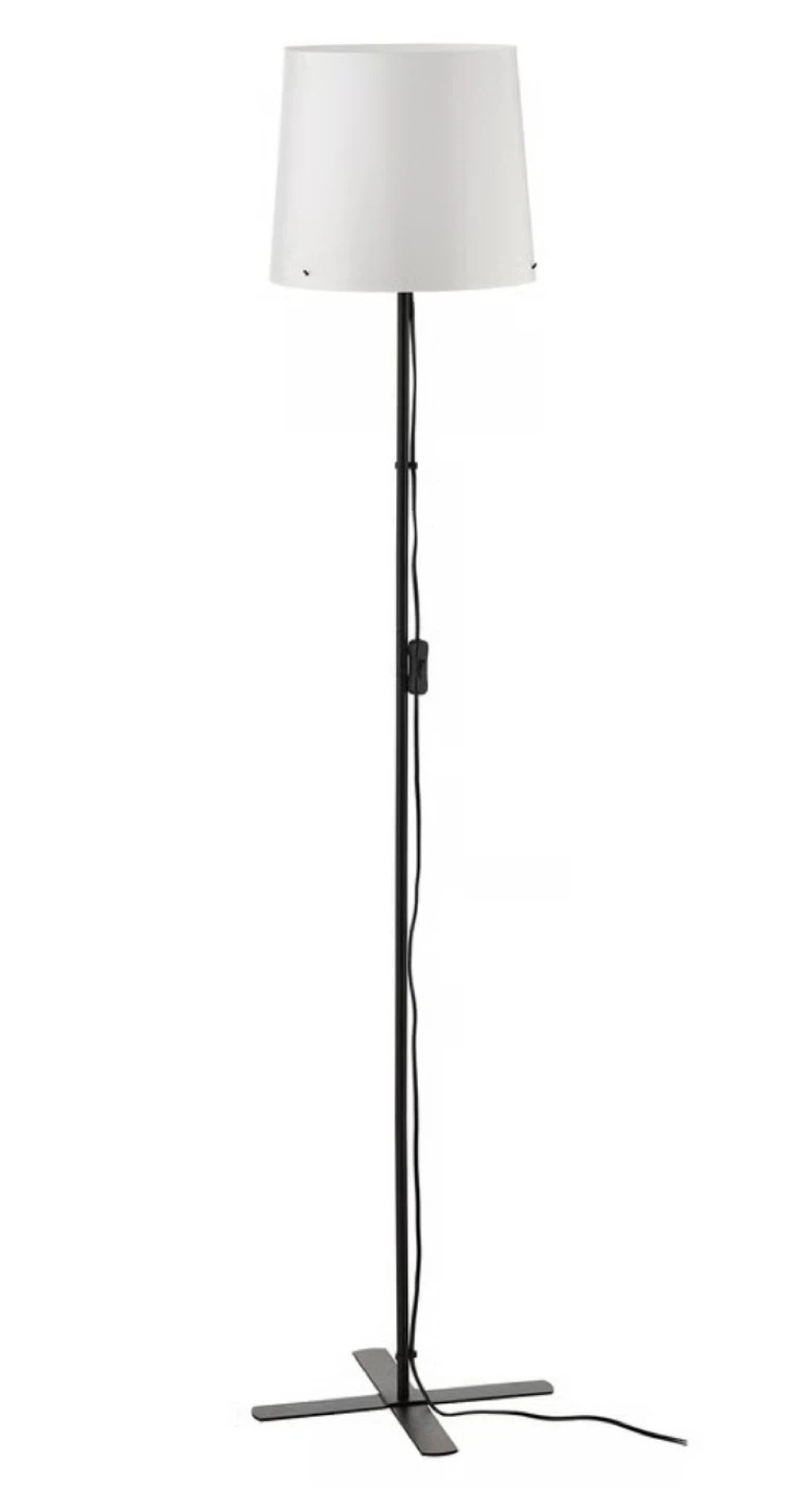 BARLAST Floor Lamp - Black/White - photo 2