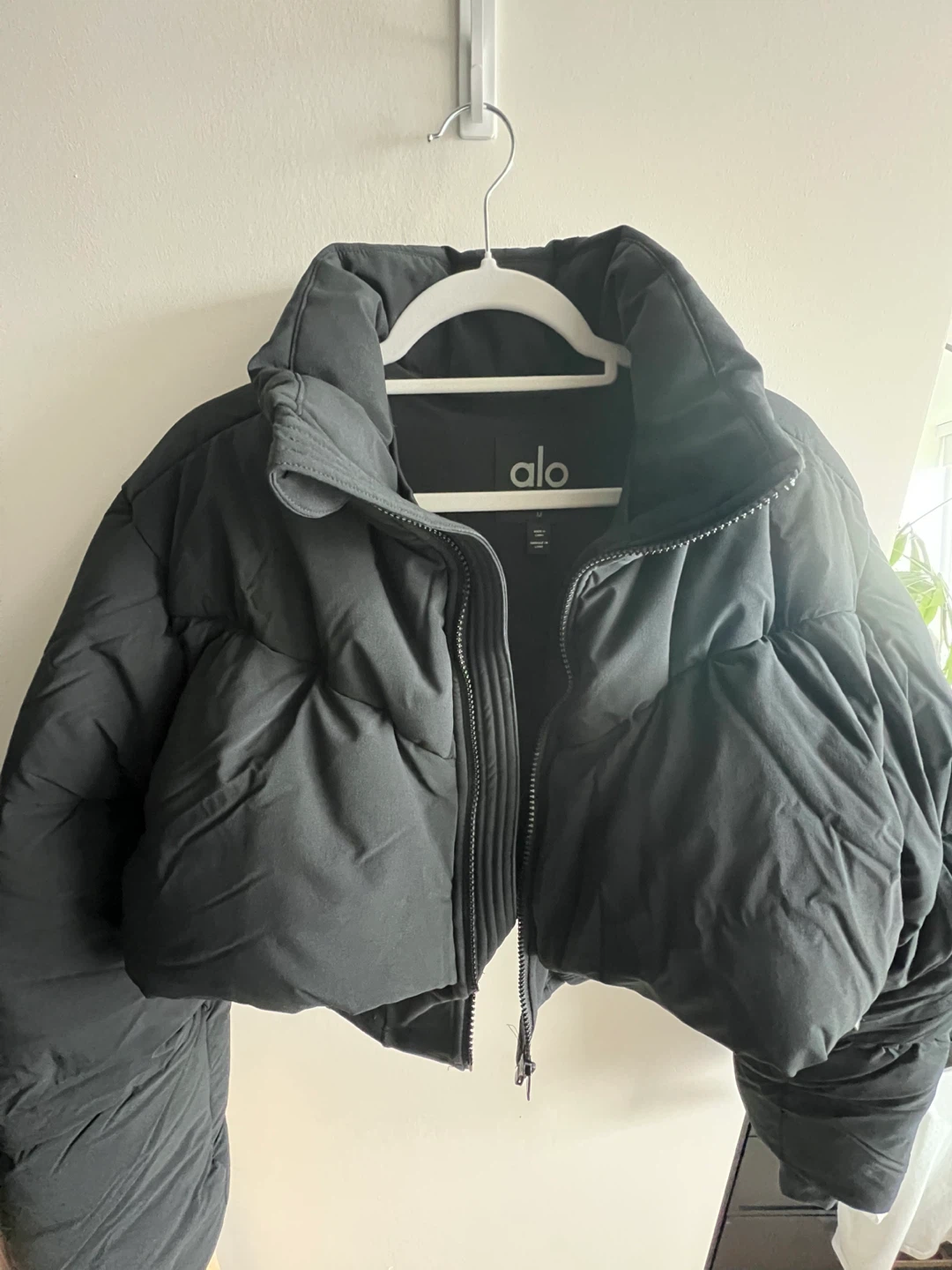ALO Black Puffer Jacket