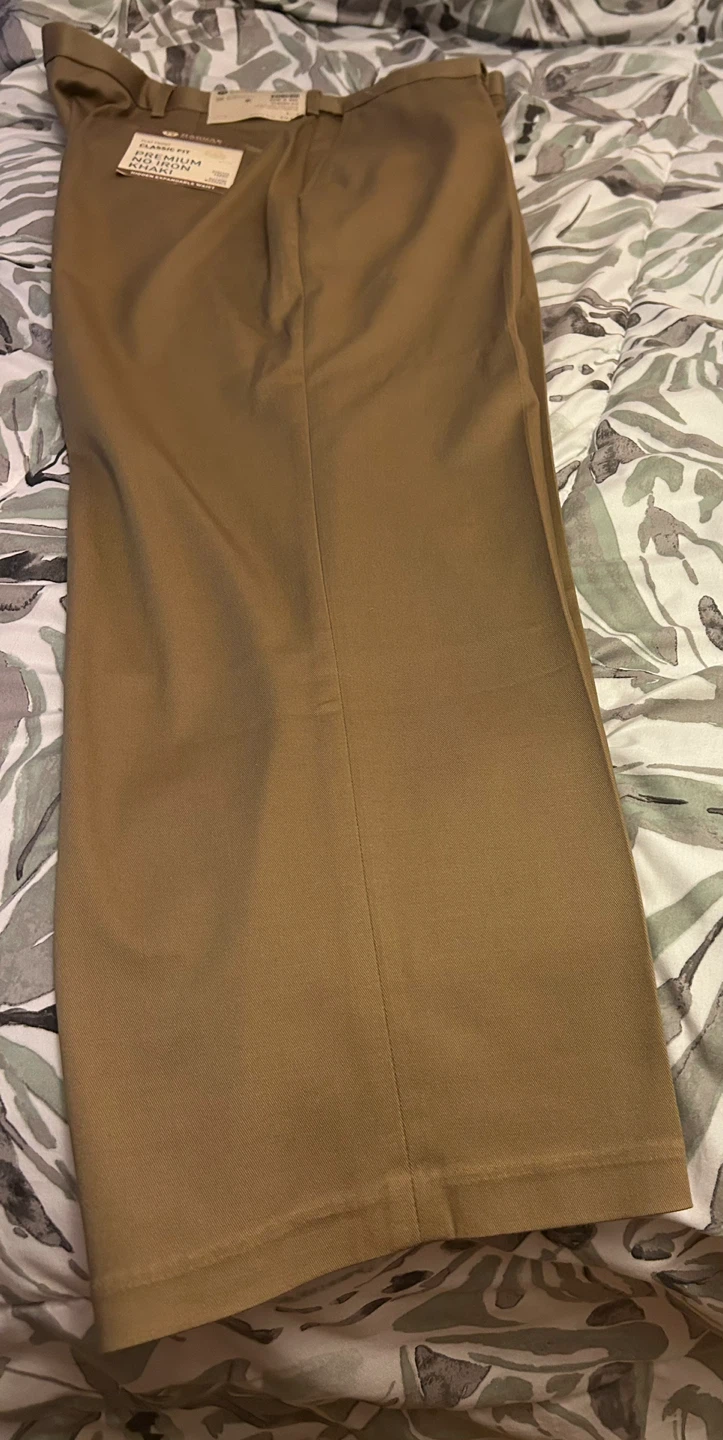 NEW Hangar Classic Fit Khaki Pants 40Wx30L - photo 2
