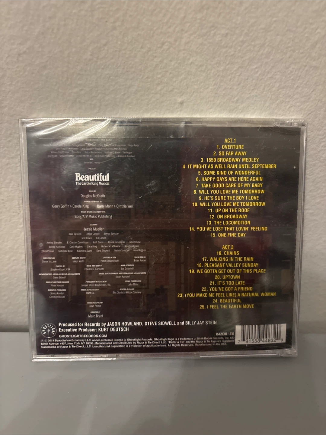 Beautiful: The Carole King Musical CD - photo 2