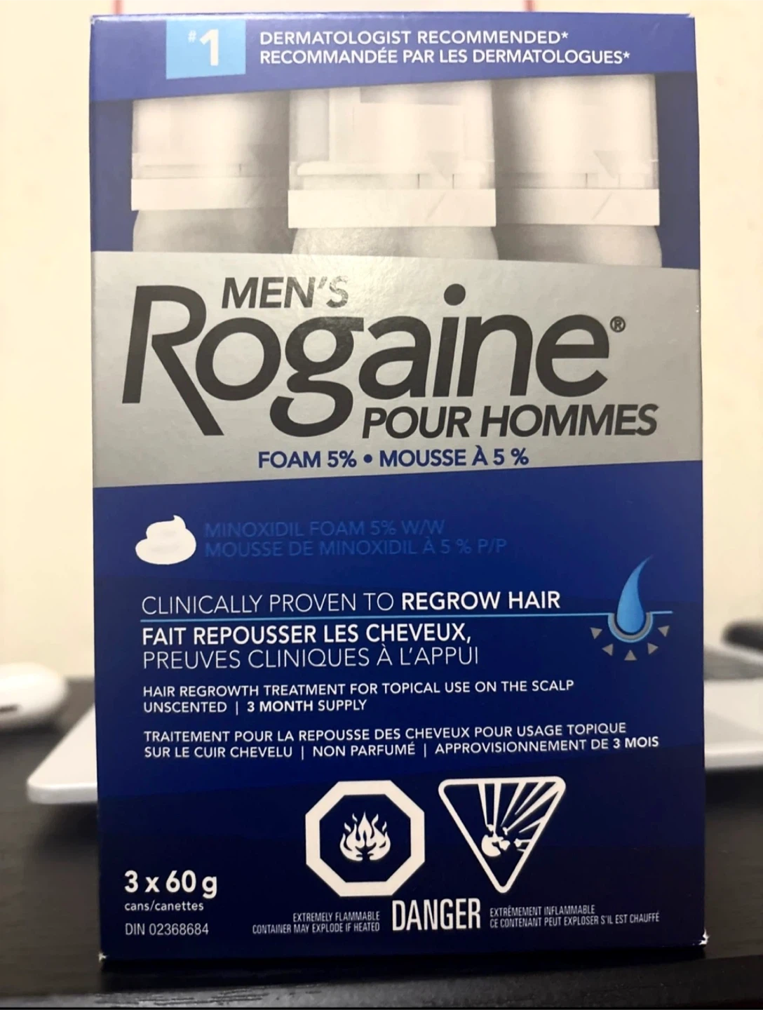 Rogaine 5% Minoxidil Foam