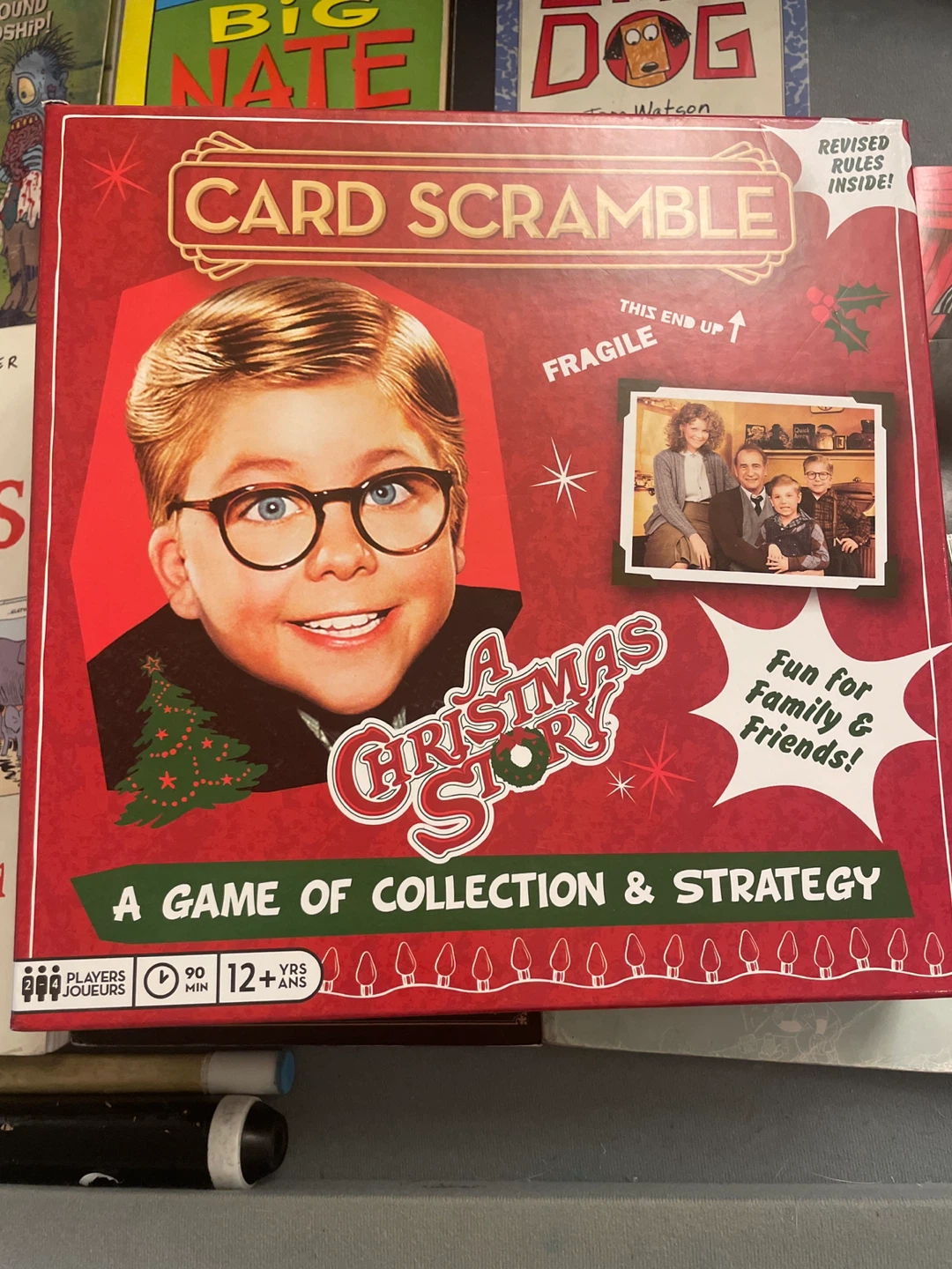 🧡A Christmas Story Card Scramble Game