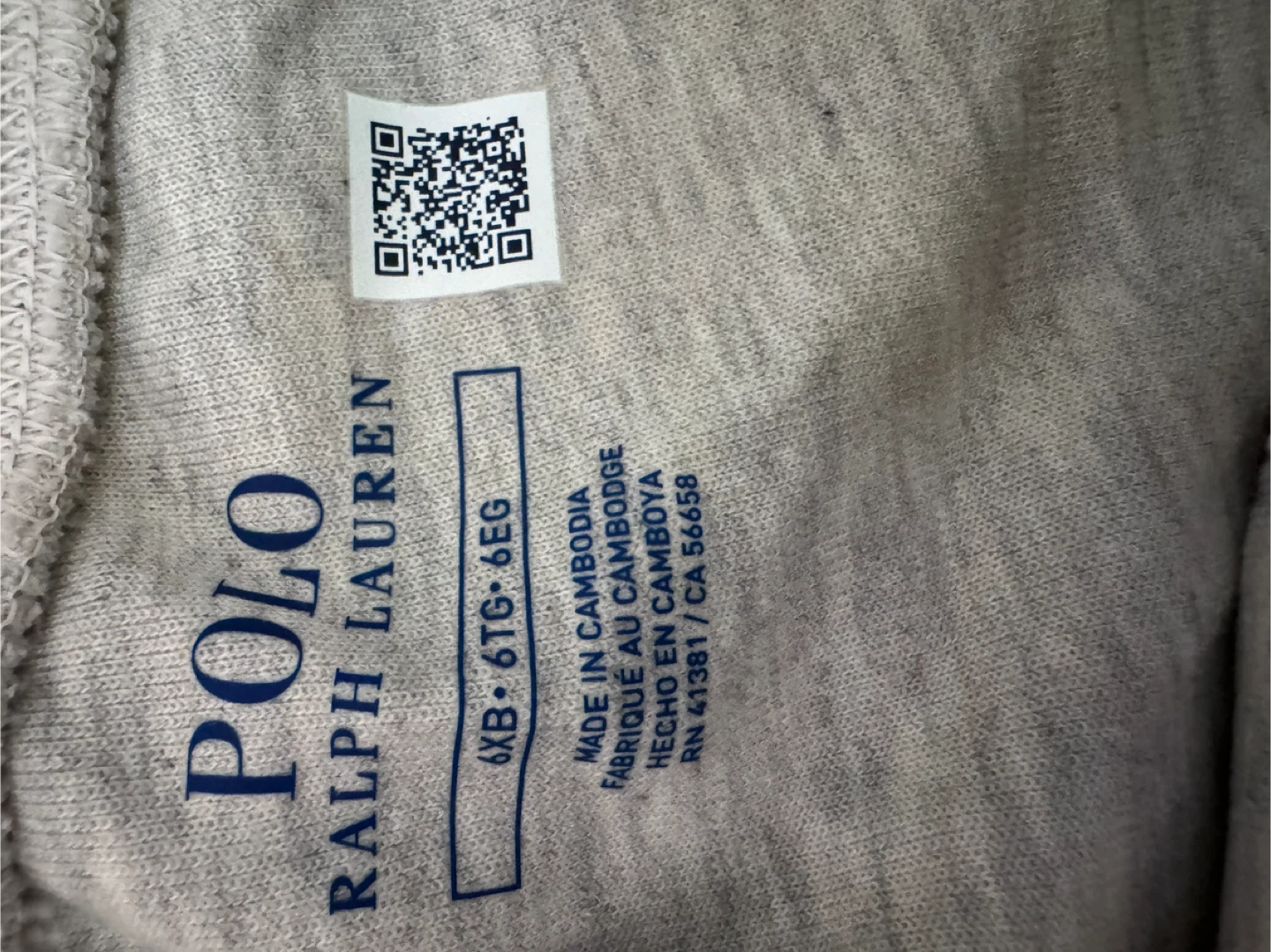 Polo Ralph Lauren Grey Heather Shorts - Size 6XB - photo 3