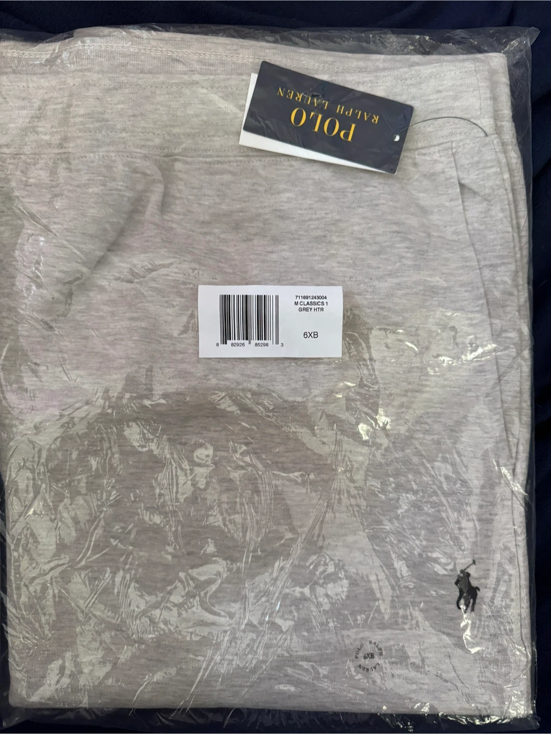 Polo Ralph Lauren Grey Heather Shorts - Size 6XB - photo 4