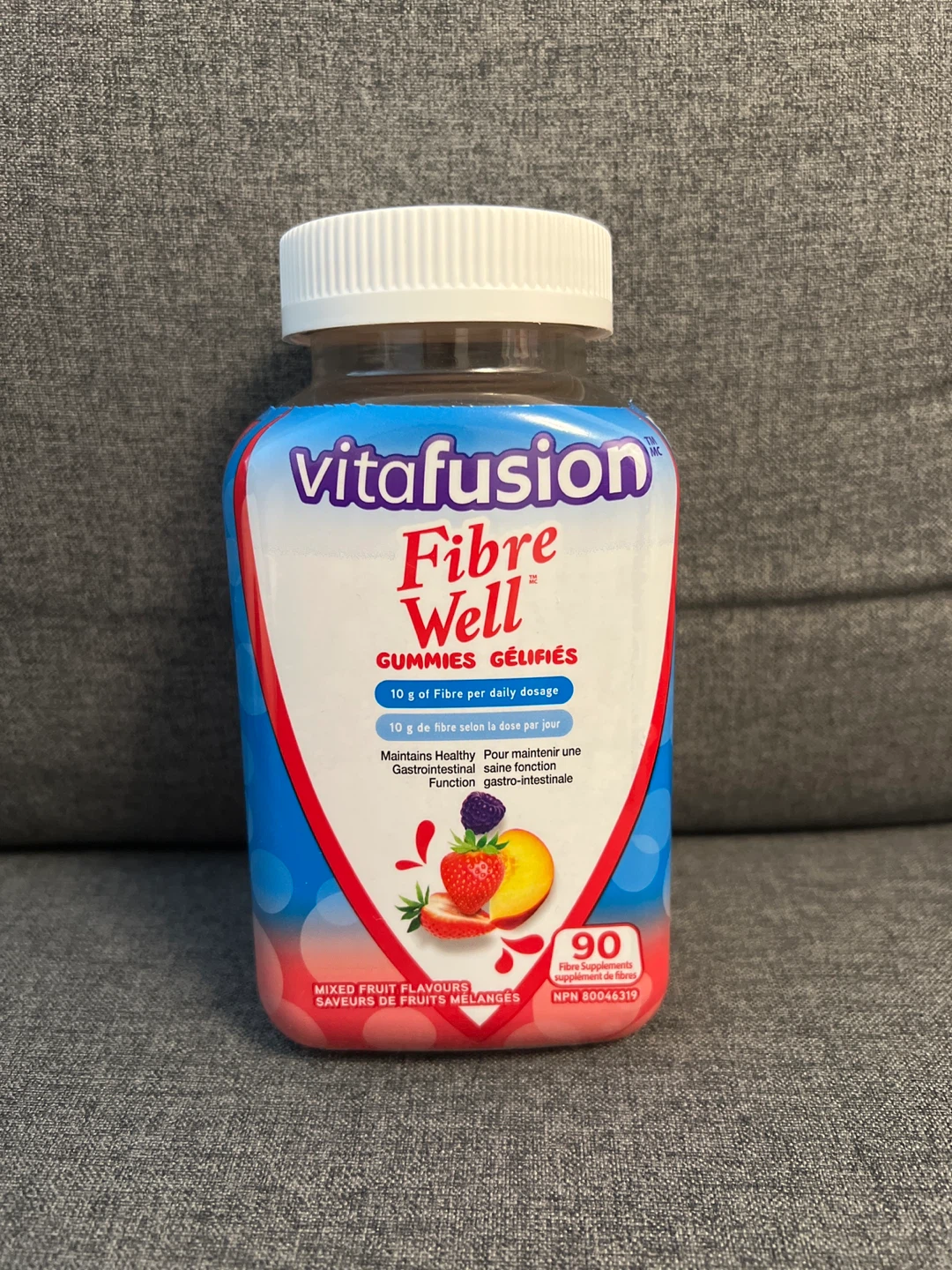Vitafusion Fibre Well Gummies, Mixed Fruit