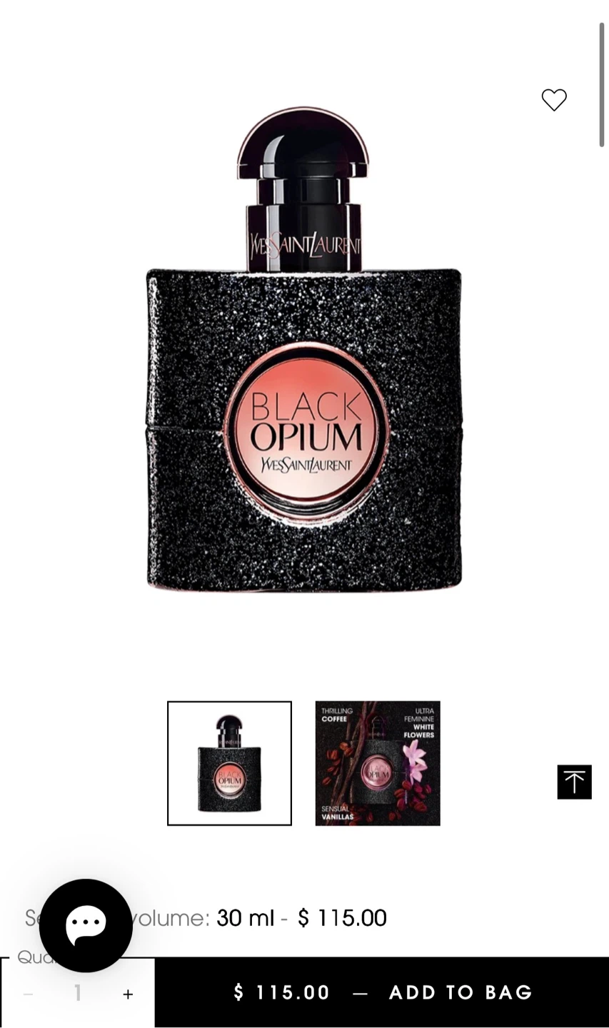 Yves Saint Laurent Black Opium 30ml