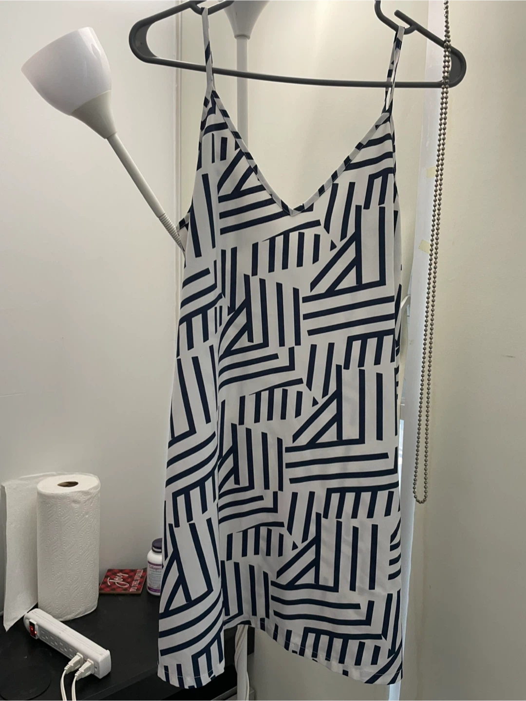 Patterned Mini Dress