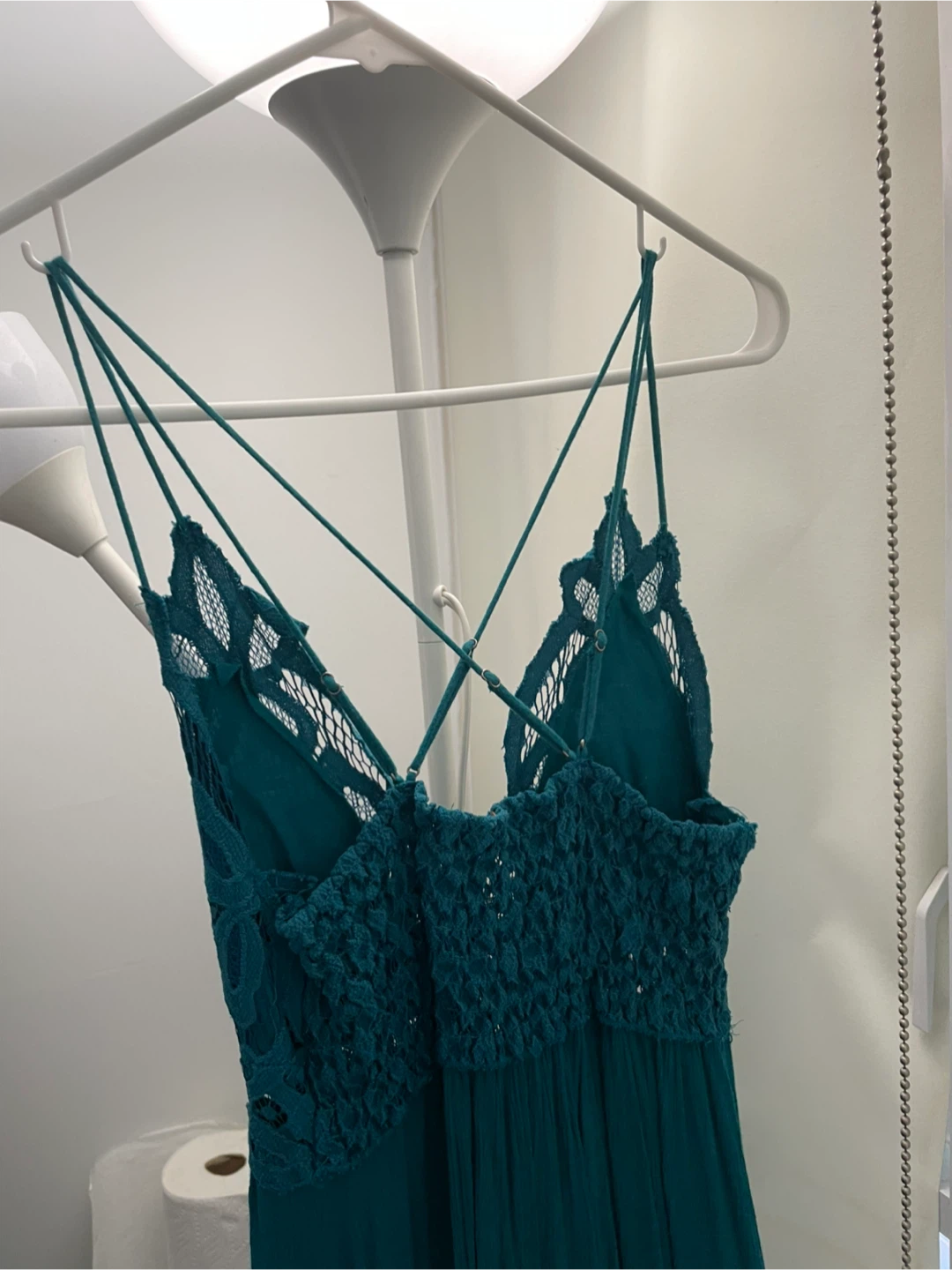 Party dress - teal colored